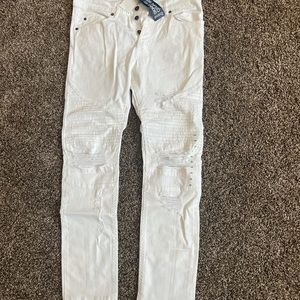 NEVER WORN H&M Men white jeans